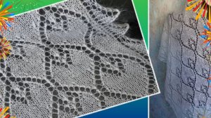 Шикарный узор для палантина 🔥🔥