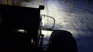 Первый выезд на вездеходе в этом сезоне. Тайга, ХМАО