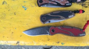 Custom Kershaw Blur (Вставки от Арамиса Ахмедова)