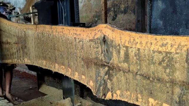 The sharpness of the saw blade is like cutting cheese || Hardwood смотреть онлайн