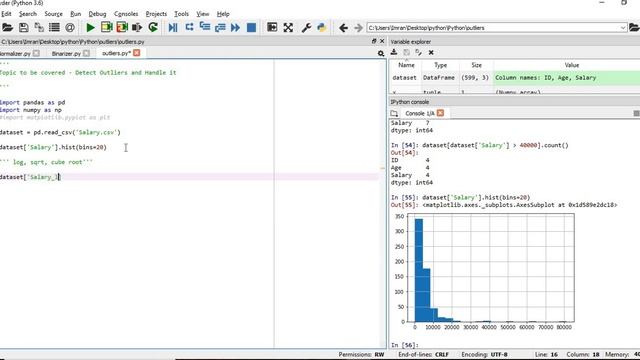 Machine Learning | Python for Machine Learning | Detect and Handle Outliers - P26