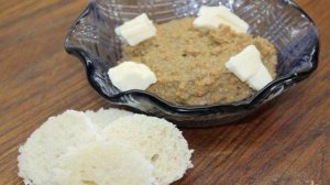 Паштет из свиной печени с сливочным маслом