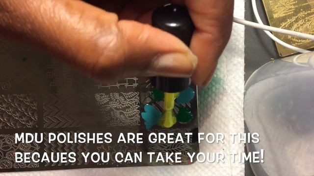 Fab Ur Nails Abstract Doodle Stamping Nail Art Tutorial
