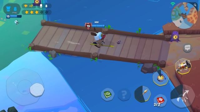 Stitch Iris using All Speed Item || Zoo Battle Arena