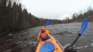 Мста, Боровические пороги. Весна 2018