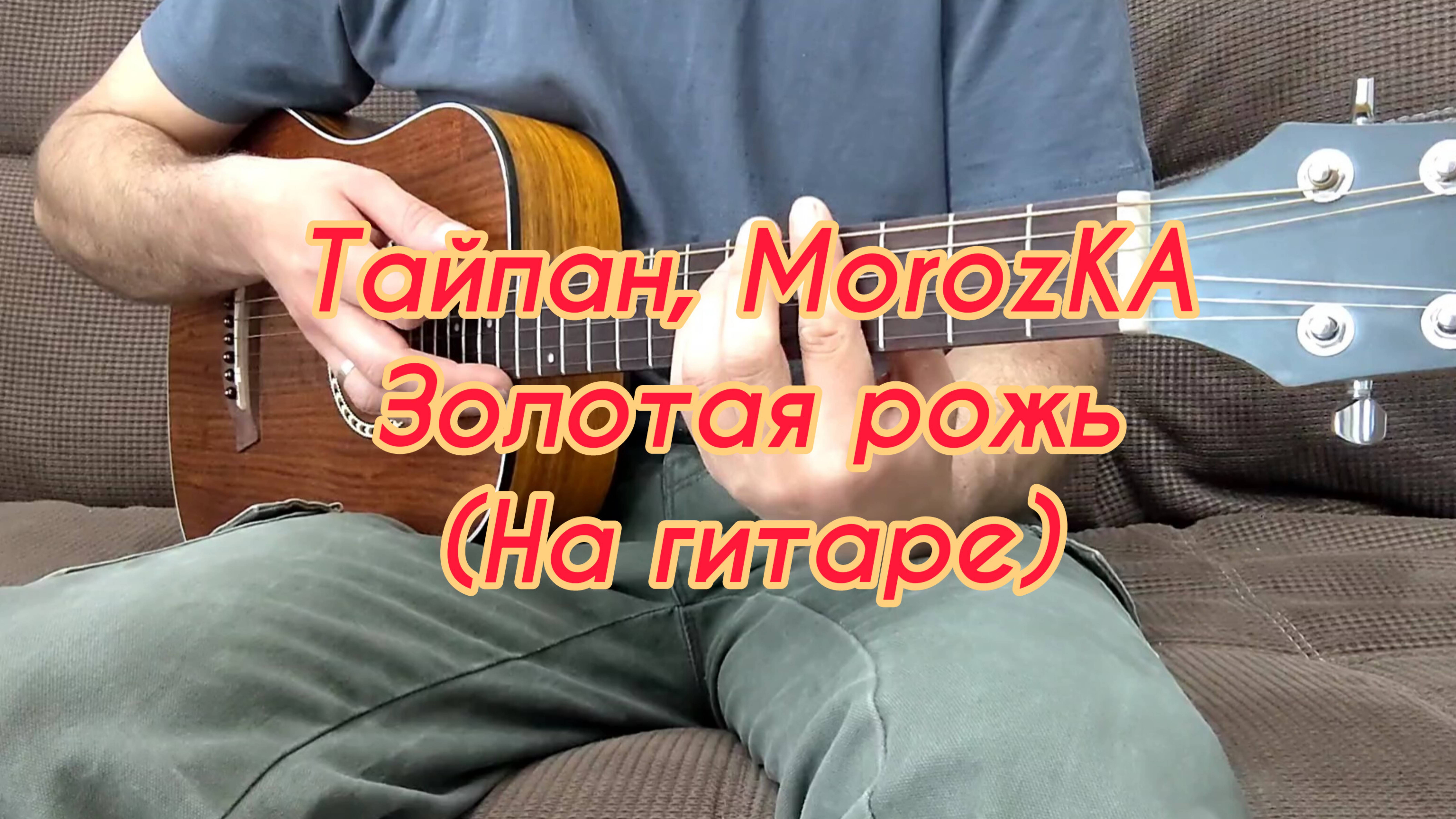 Тайпан, MorozKA - Золотая рожь (На гитаре)