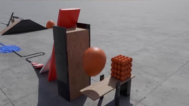 Giant Egg Sliced By Domino #2