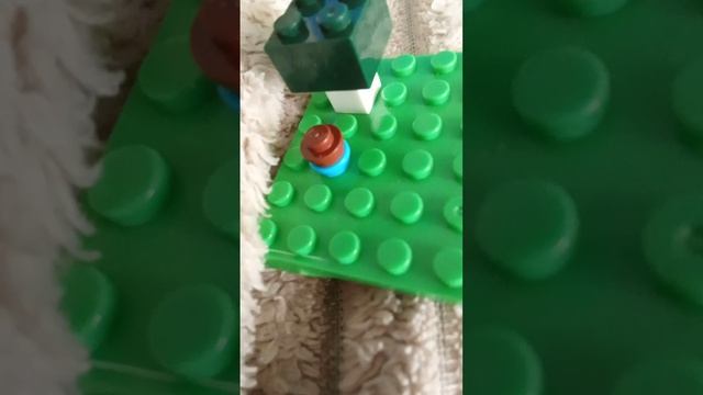 Майнкрафт из Лего. Мини версия.