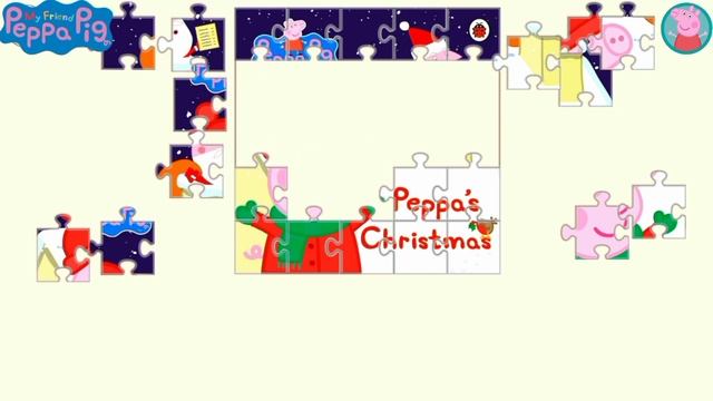 Peppa's Christmas _серия головоломок про свинку пеппу