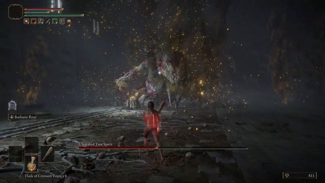 Ulcerated Tree Spirit: Rune Level One /Solo/No Ashes/No Spells/No FoWP/No Weapon Upgrades