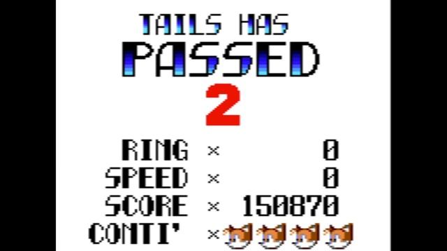 Sonic the Hedgehog Chaos - Tails [Sega Game Gear]