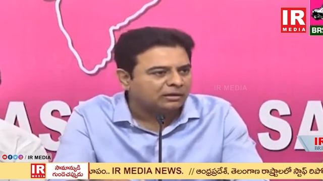 Minister KTR Sensational Press Meet | KTR On ED Notice To MLC Kavitha | CM KCR || IR MEDIA NEWS смотреть онлайн