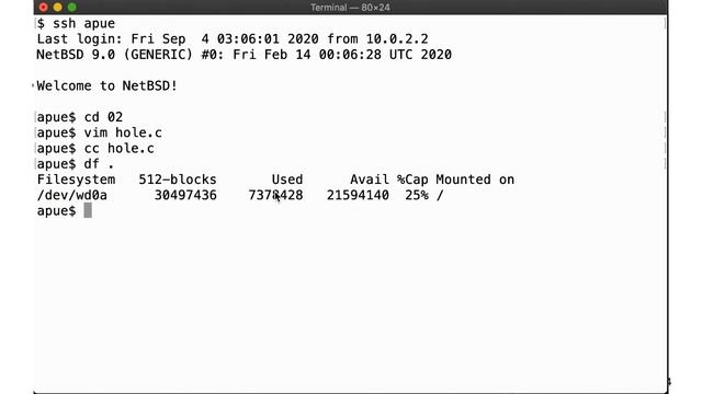 UNIX24_2_3 Advanced Programming in the UNIX Environment_ Week 02, Segment 3 - read(2), write(2), lse