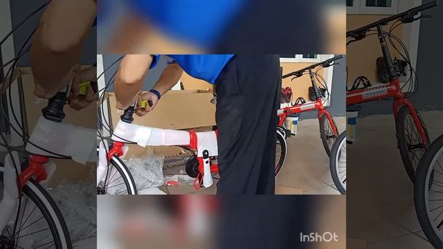 Open box Mongoose folding bike 20" 451