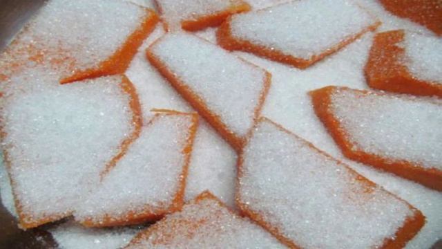 Восточные сладости из тыквы
