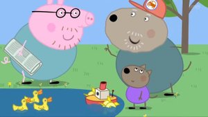 Прасето Пепа на Български Език Peppa Pig BG Audio. Езерото с лодки