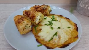 Из самых обычных ингредиентов можно сделать ужин праздничными! Вкусно и сытно_