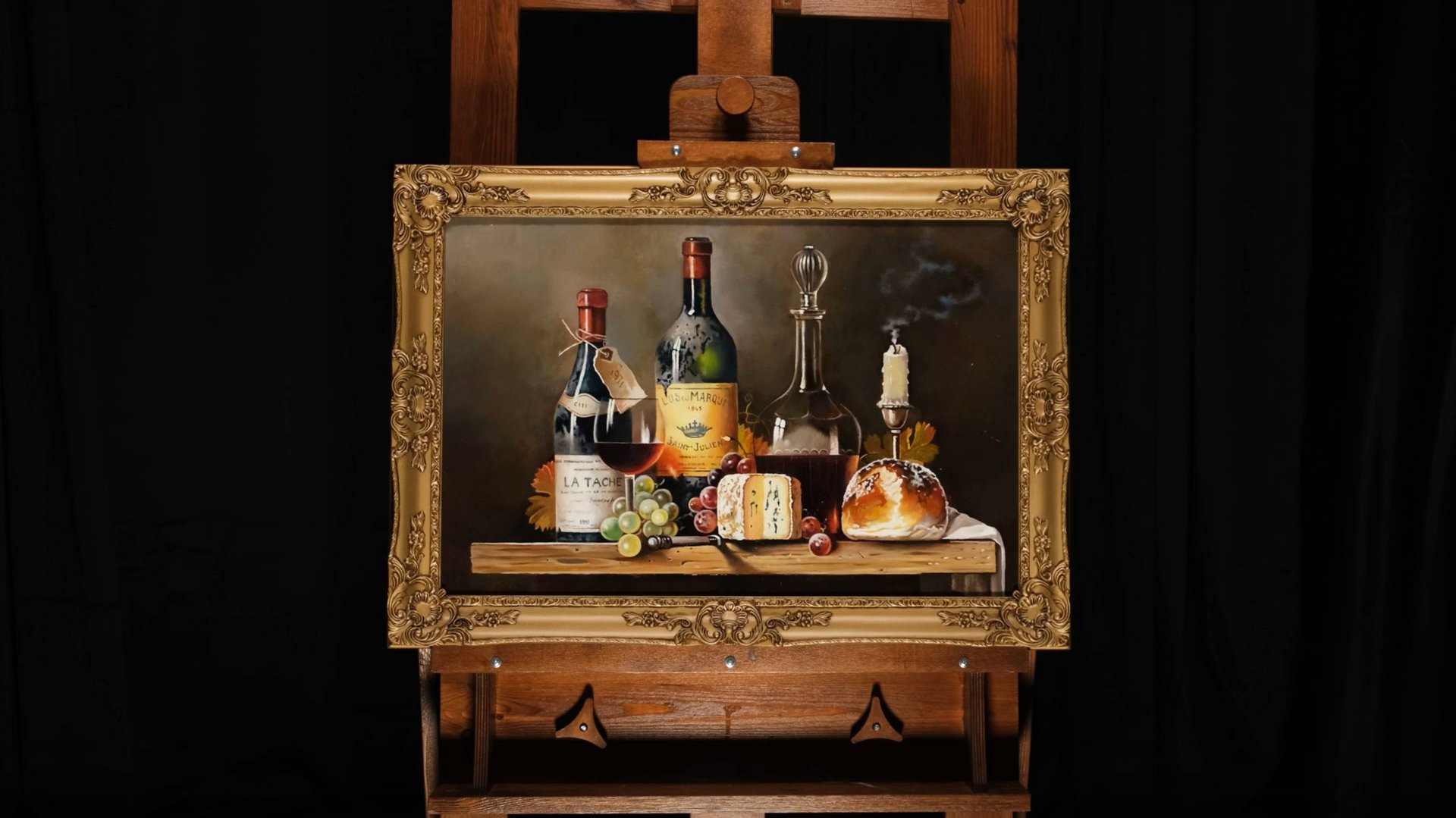 Раймонд Кэмпбелл "Натюрморт с бутылками" смотреть онлайн