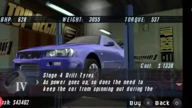 Upgrading Nissan Skyline GT-R R34 V-Spec II Nür "Fast And Furious :Tokyo Drift" PPSSPP смотреть онлайн