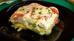 Мясо по-французски в духовке. С куриным филе. Какой Новый год без мяса по-французски?!