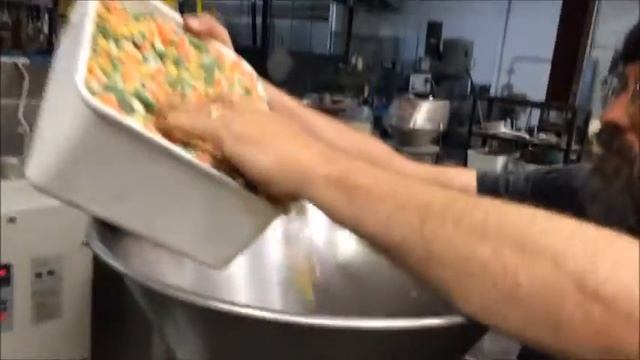Vegetable Processing - Industrial Grinding with the Corenco M8A Disintegrator IQF Vegetables Test