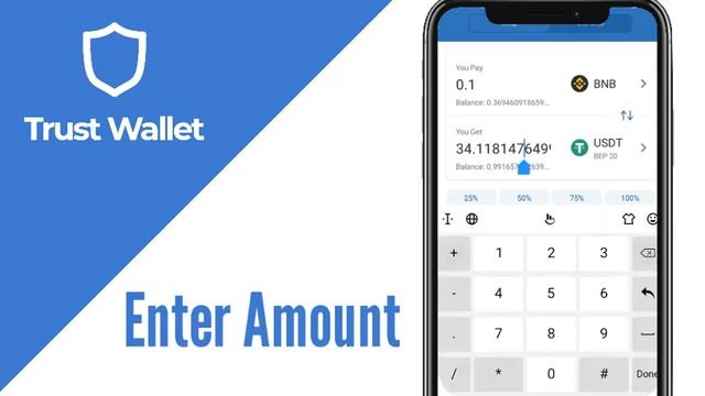 #Trust_Wallet में BNB को USDT में कैसे बदले // BNB USDT Swap in Trust Wallet #DeX смотреть онлайн