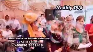 Талант АЗИЗБЕК ✌✌98 Мухтасархон опа ижросида келин салом.