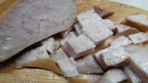 Вермишель запеченный с копченной курицей