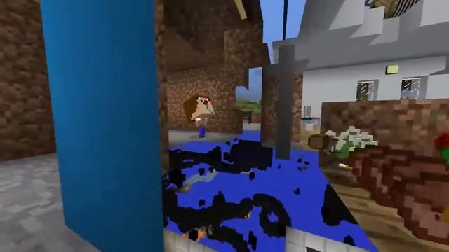 ВОТ ЧТО ДЕЛАЮТ НУБЫ ПОКА НАС НЕТ ДОМА В МАЙНКРАФТЕ!!!!