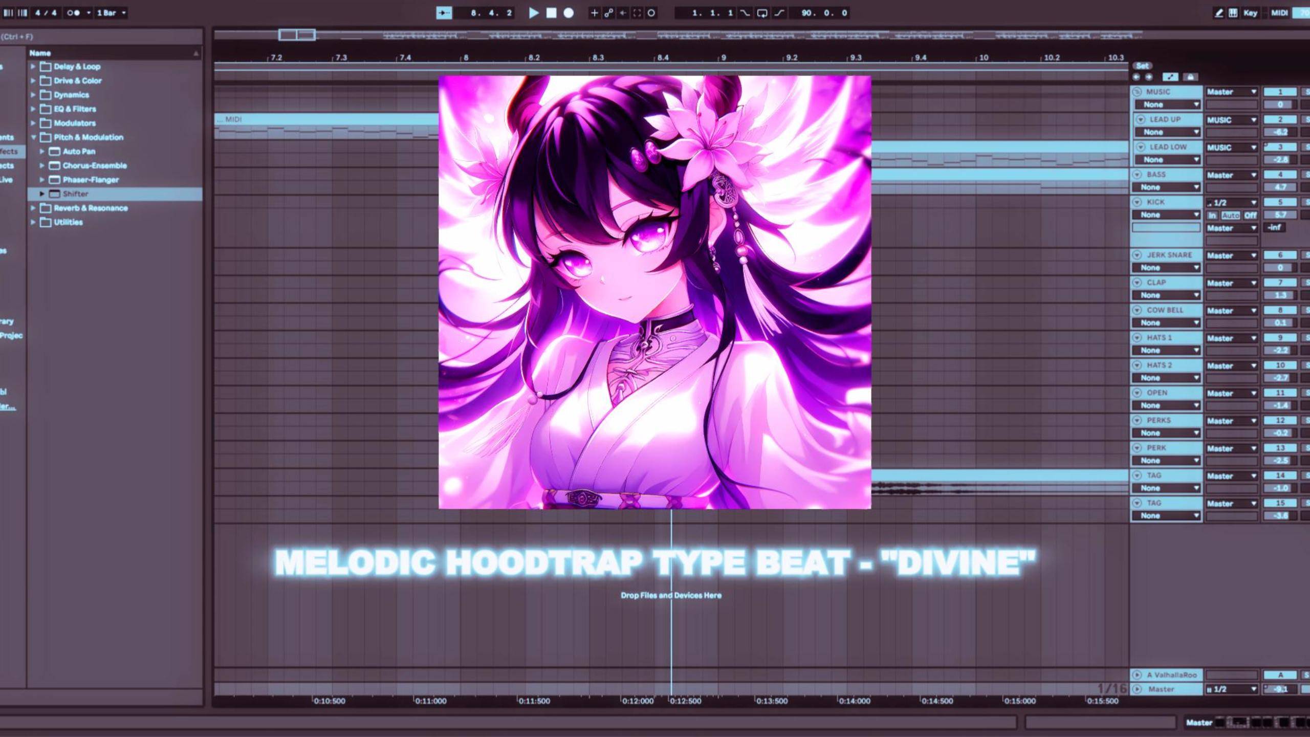 MELODIC HOODTRAP TYPE BEAT - "DIVINE"
