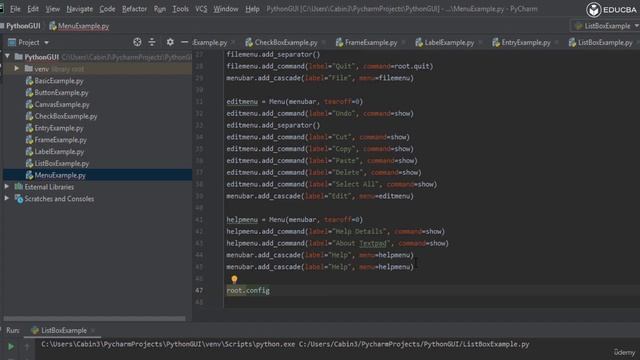 1 - Python GUI Training