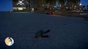 Big Sam bends over. #116 GTA Vice City Nextgen Edition. по пляжу от полиции едим очень резво