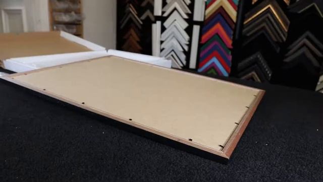 Small Black Quality Ready Made Frame with Black/sepia Double Mount смотреть онлайн