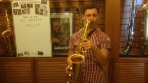 Альт саксофон Roy Benson AS-201. Игорь Сендеров