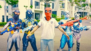 ГОРОД В ОПАСНОСТИ! Команда человека-паука против Скибиди монстров. Spider-man vs. Skibidi toilets
