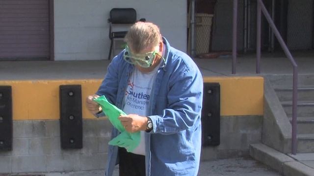 Put On PPE: Pesticide Spill Control Step 1, V1.1