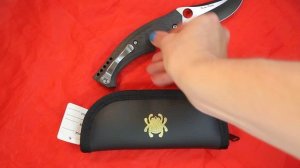 Spyderco Brend Pirela Mamba C196CFTIP Plain Edge - video demo