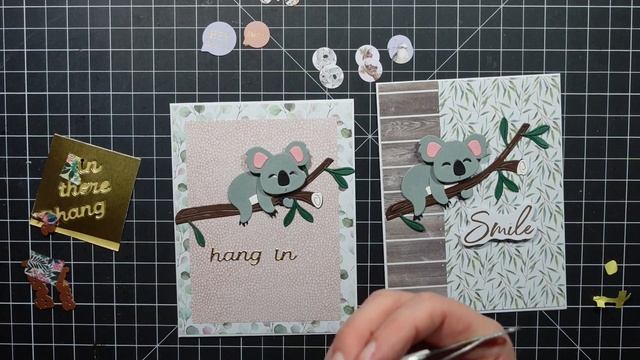 10 Cards 1 Kit | Spellbinders | May 2022 Card Kit | Koala Smiles смотреть онлайн