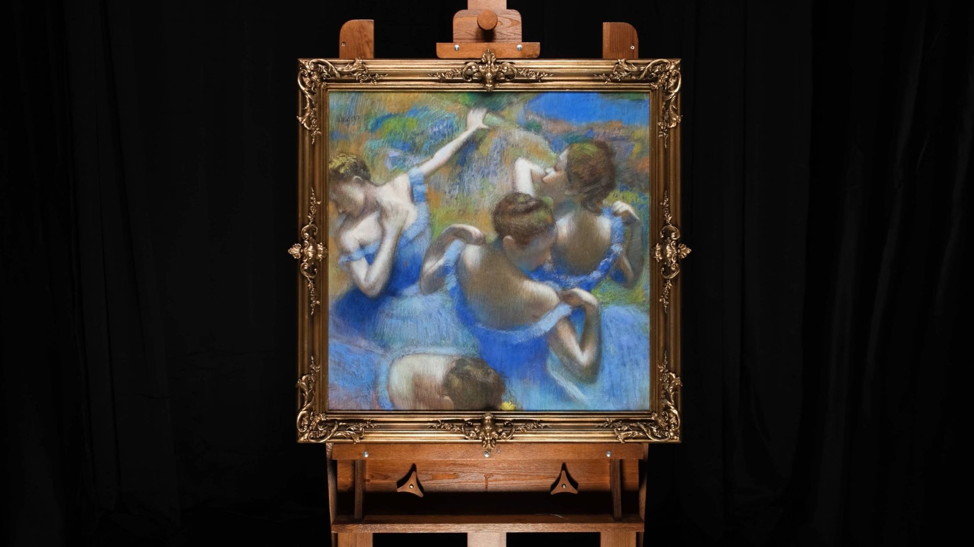 Эдгар Дега "Танцовщицы" смотреть онлайн