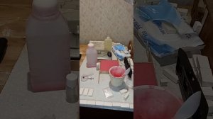 Форма из жидкого силикона.