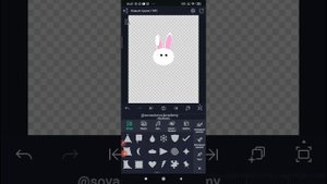 Создание ВЕКТОРНОГО зайца в alight motion