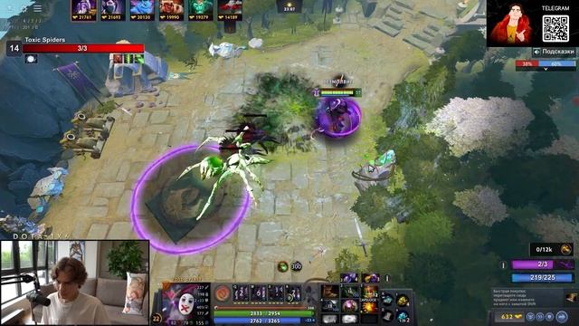 НИКС ПОПАЛСЯ ПРОТИВ СТРИМСНАЙПЕРА В DOTA 1X6 / НИКС ИГРАЕТ В DOTA 1X6 НА ВОЙД СПИРИТЕ #никс #nix смотреть онлайн