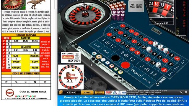 T-REX ROULETTE: 124 EURO IN 14 MINUTI смотреть онлайн