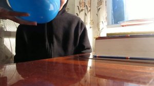 Первый раз вдыхаем гелий)