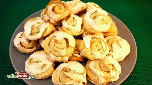 Творожное печенье Розочки. С безе. Не представляете, как это вкусно!!! Рецепт, проверенный временем!