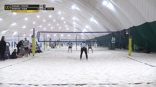 Игра за III место: Ненашев / Токарев VS Литвинов / Зудов |  MEN MEDIUM B -  09.12.2023