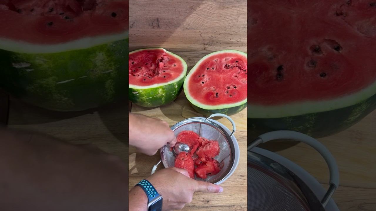 Выжимаем сок без соковыжималки