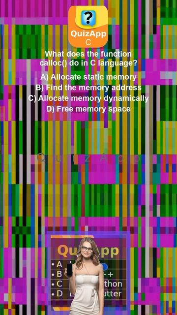 C What does the function calloc do in C language