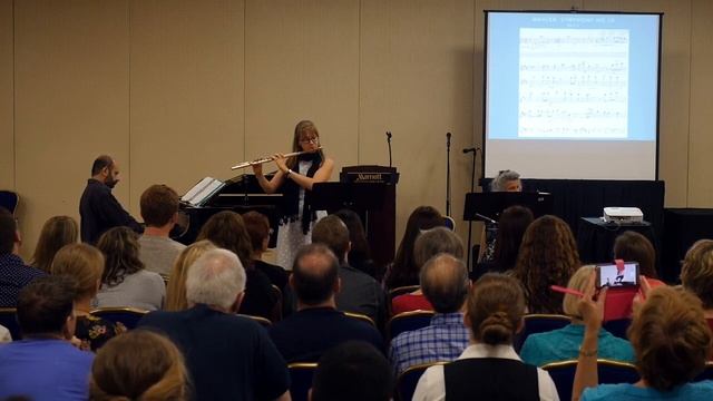 Mahler- Symphony No.10 | Baxtresser | Orchestral Excerpts for Flute смотреть онлайн