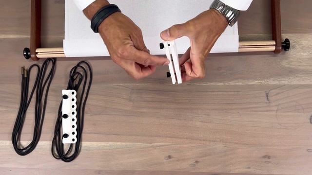 Stitch Side Tension - for embroidery frames scroll rod system for tightening canvas l W-STANDS.COM